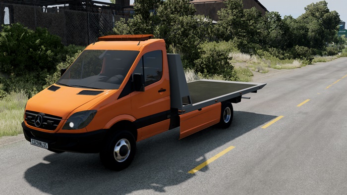 BeamNG Drive – Mercedes Sprinter Tow Kamyon Modu