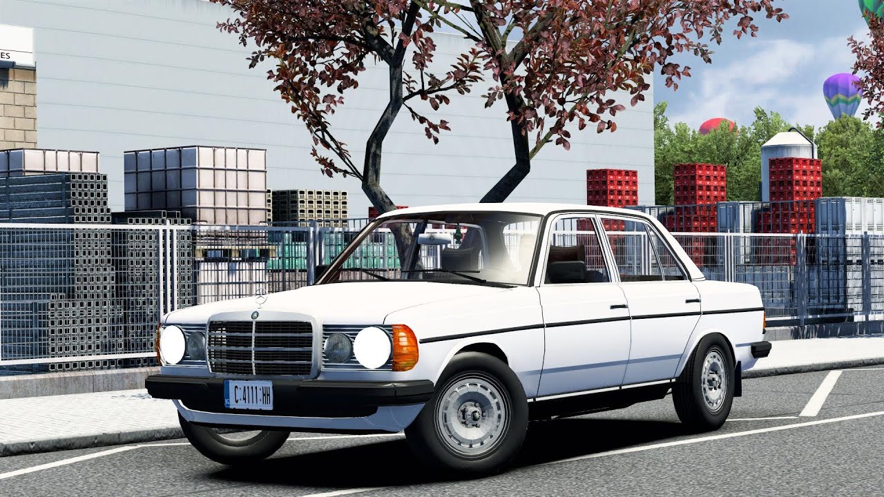 ETS 2 – Mercedes Benz W123 Addon Full Model Range Modu – 1.50