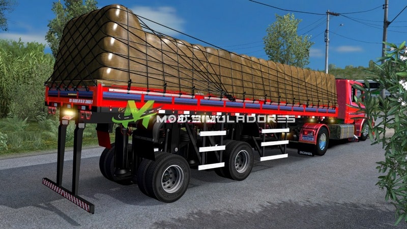 ETS 2 – Carretinha 2 Eixos Dorse Modu – 1.51