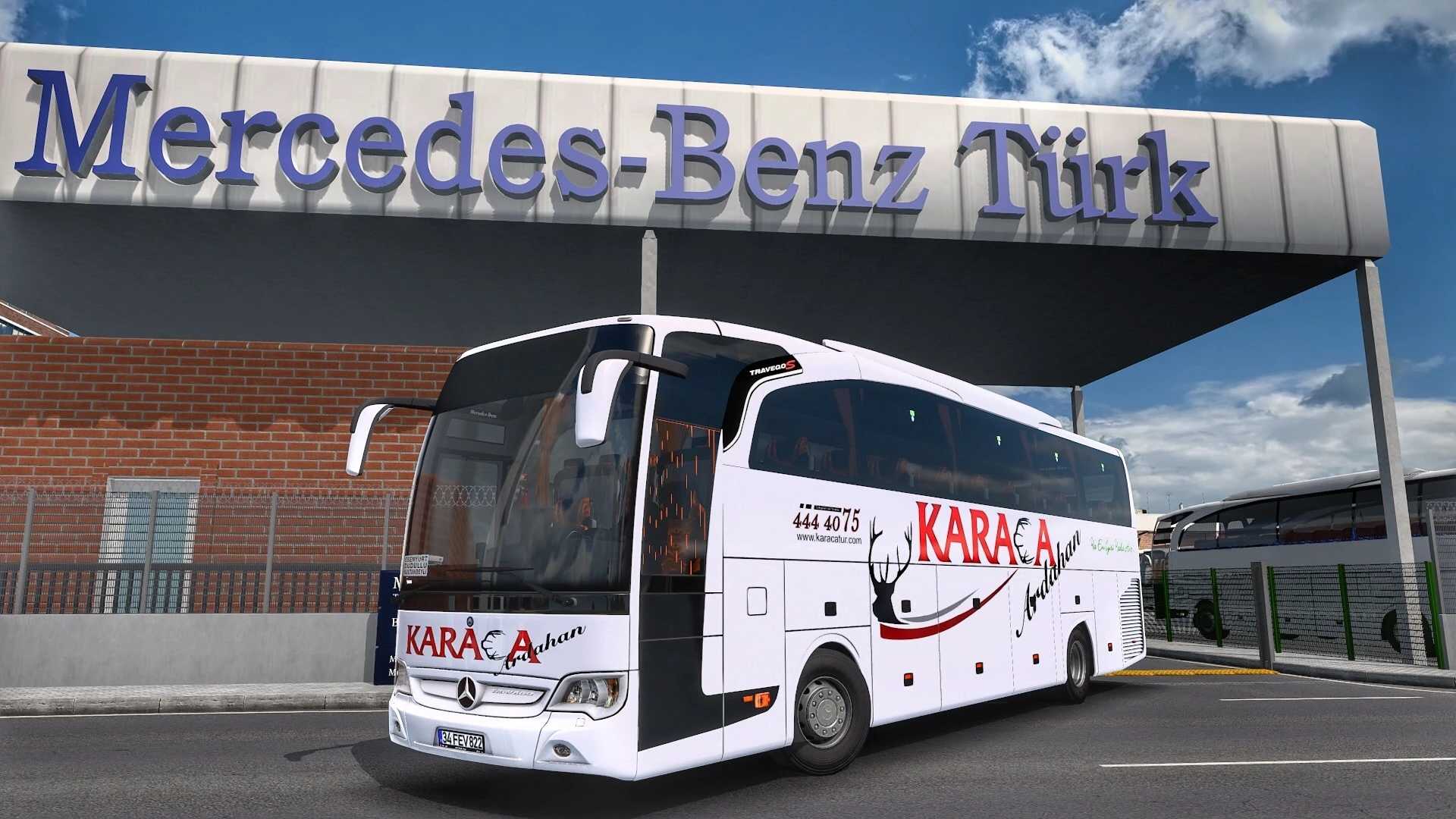 ETS 2 – Travego 15 Karaca Ardahan Kaplaması V1.0 Modu – 1.50