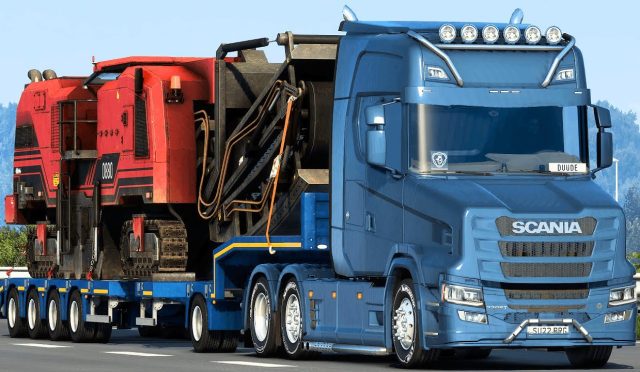 ETS 2 – Scania NG TCAB SCS Base Modu – 1.50