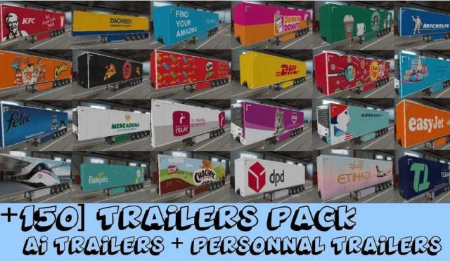 ETS 2 – Realistic Trailers Pack V22.1 Modu – 1.51