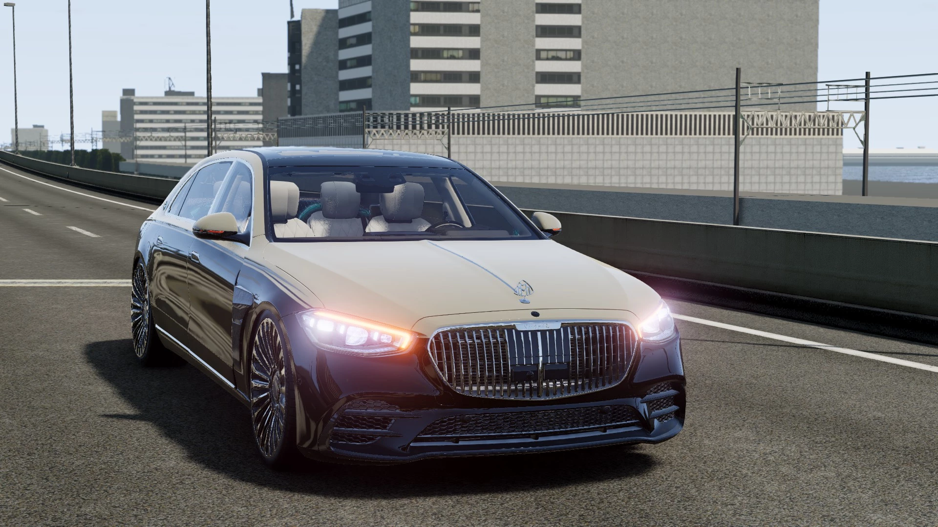 BeamNG Drive – Mercedes Benz Maybach S-Class V1.0 Modu