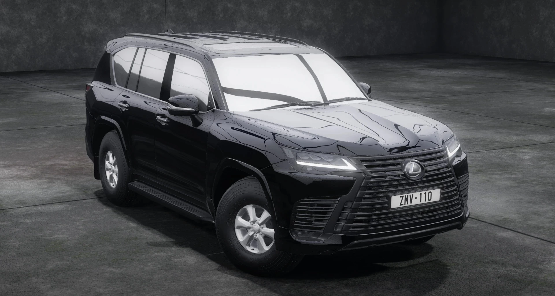 BeamNG Drive – Lexus LX500 2024 Modu