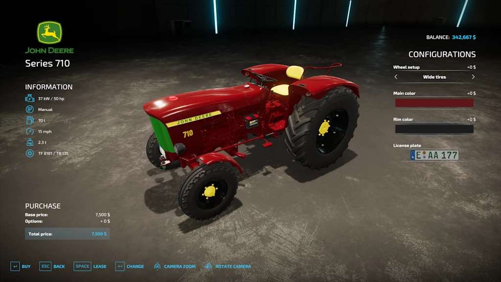 FS 22 – John Deere 710 Rust Edition V1.1 Modu