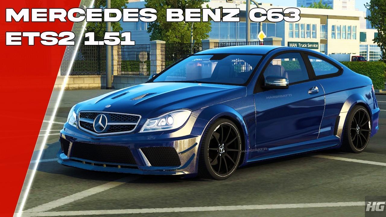 ETS 2 – Mercedes Benz C63 Couple Modu – 1.51