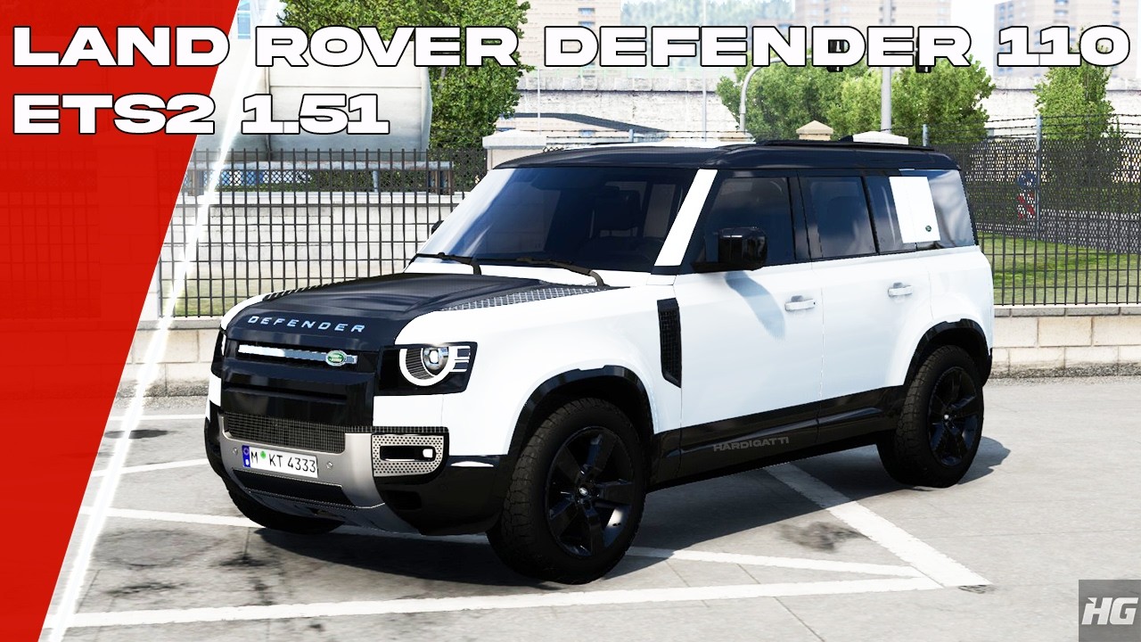 ETS 2 – Land Rover Defender 110 2023 L663 V1.2 Modu – 1.51