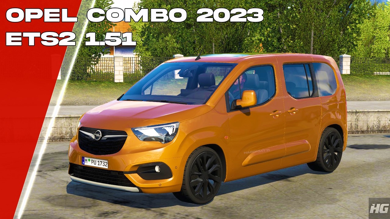 ETS 2 – Opel Combo 2023 1.5 DCI V1.1 Modu – 1.51