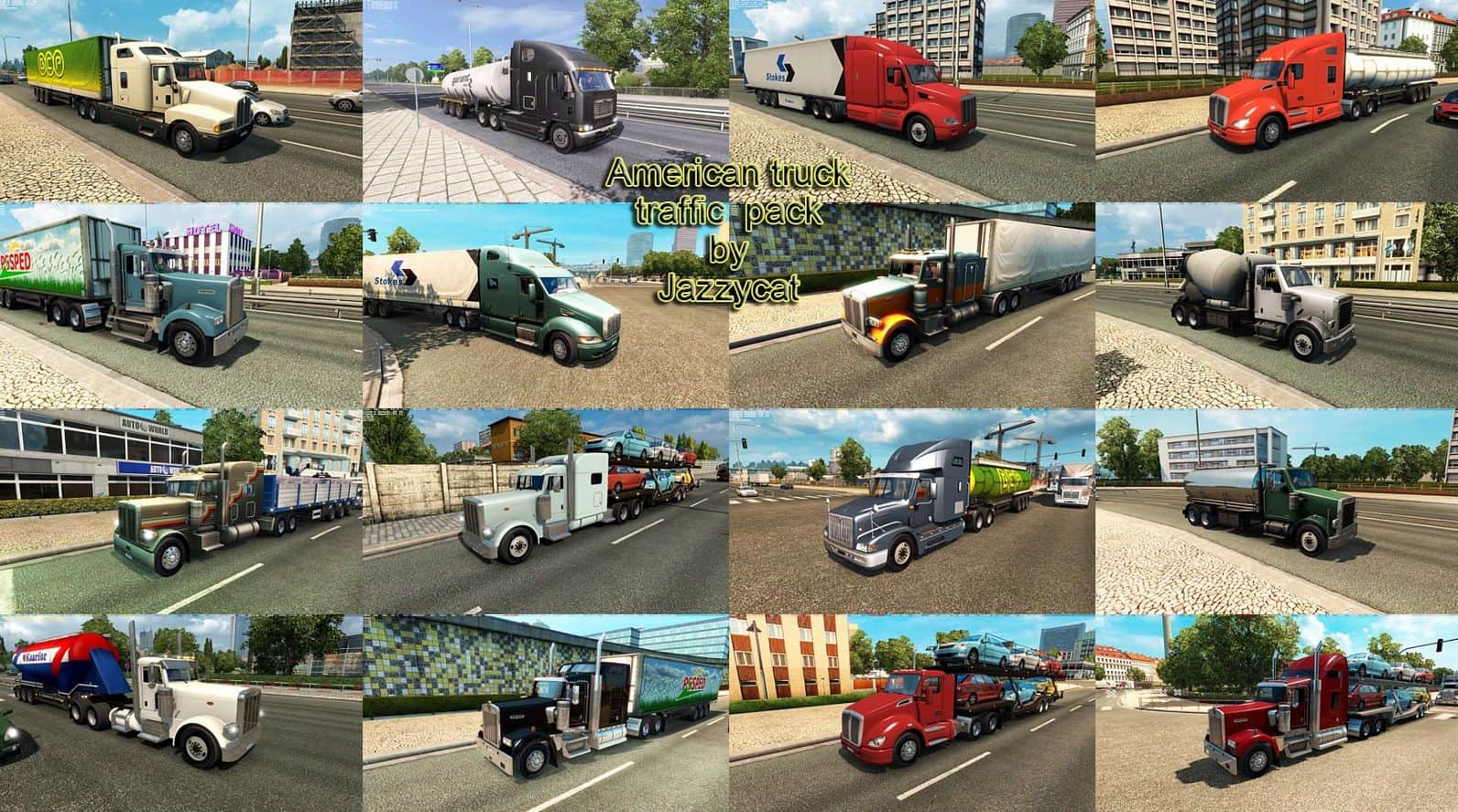 ETS 2 – Amerikan Çekici Trafik Paketi Modu – 1.51