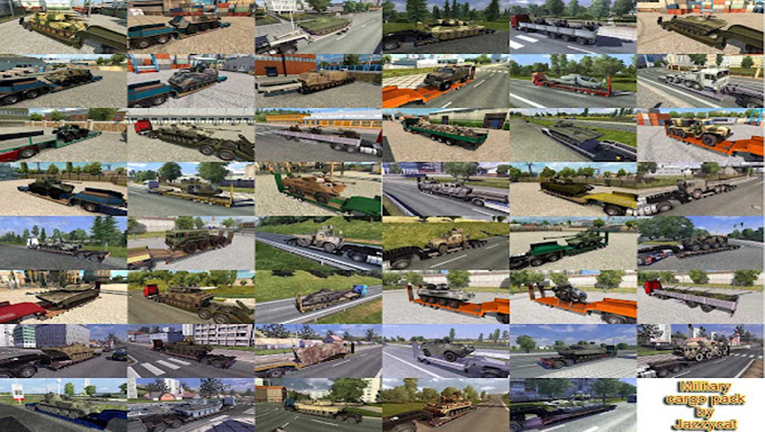 ETS 2 – Askeri Araçlar Paketi Modu – 1.51