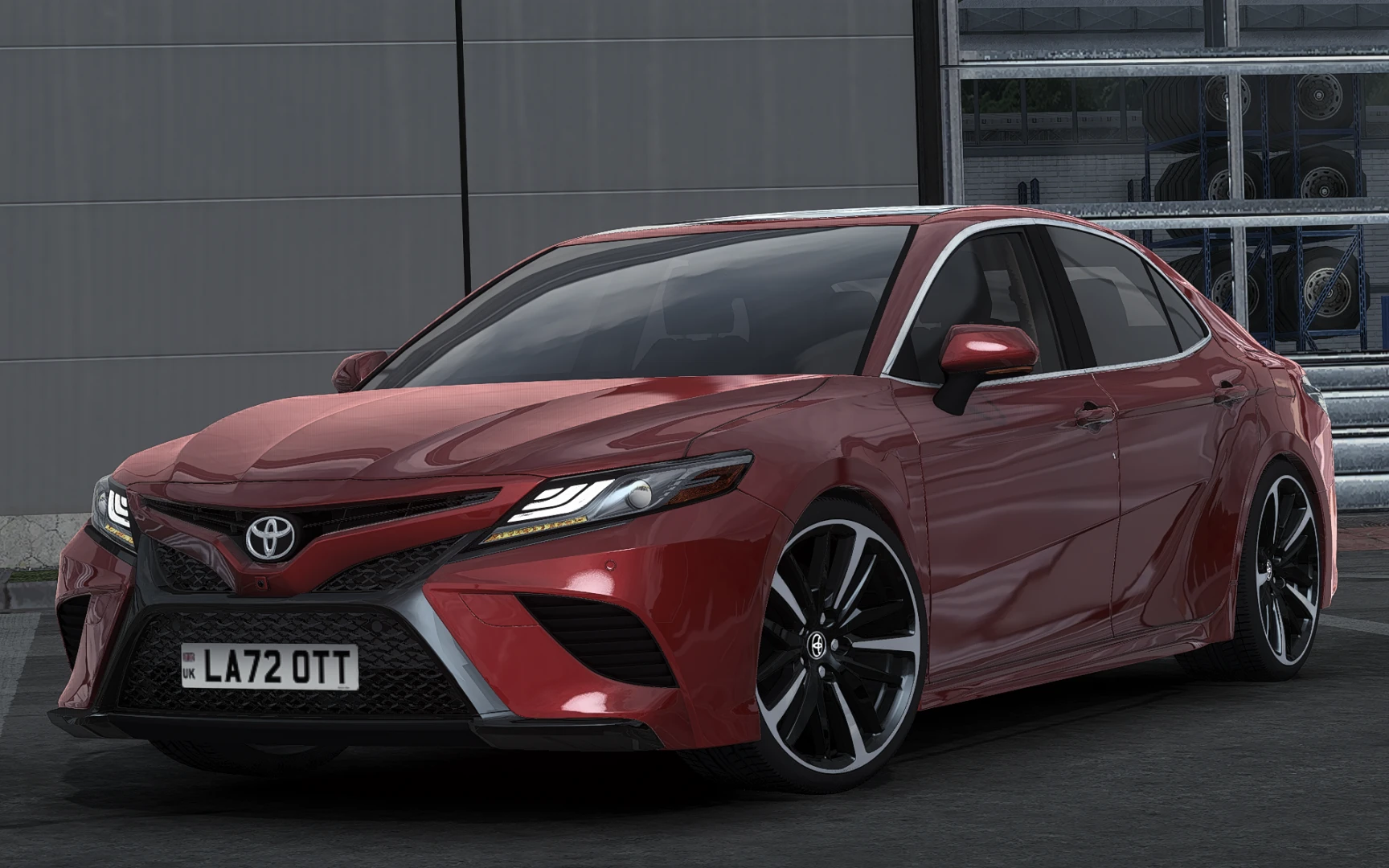 ETS 2 – Toyota Camry XV70 XSE 2018 V1.7 Modu – 1.51