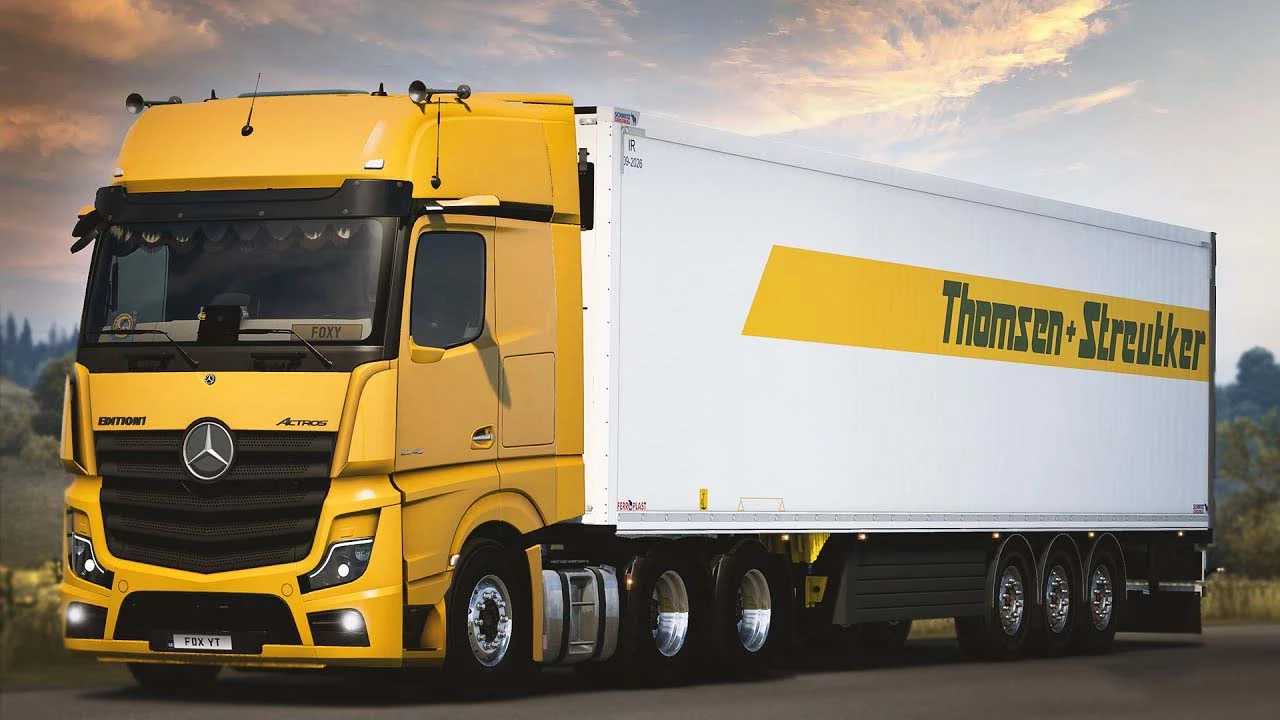 ETS 2 – Mercedes Benz Actros MP5 V2.0 Modu – 1.51