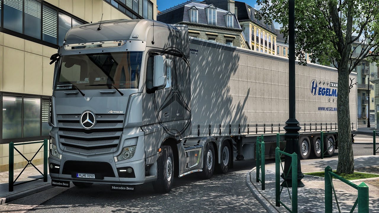 ETS 2 – Mercedes Actros Modu – 1.51