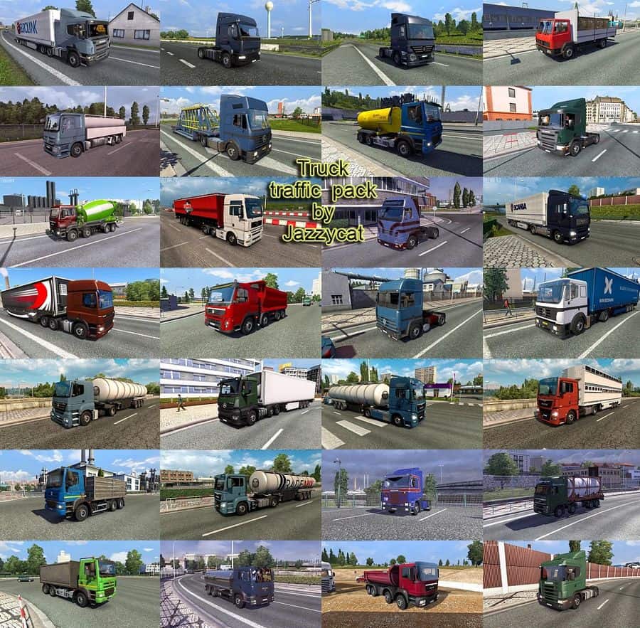ETS 2 – Çekici Trafik Paketi Modu – 1.52