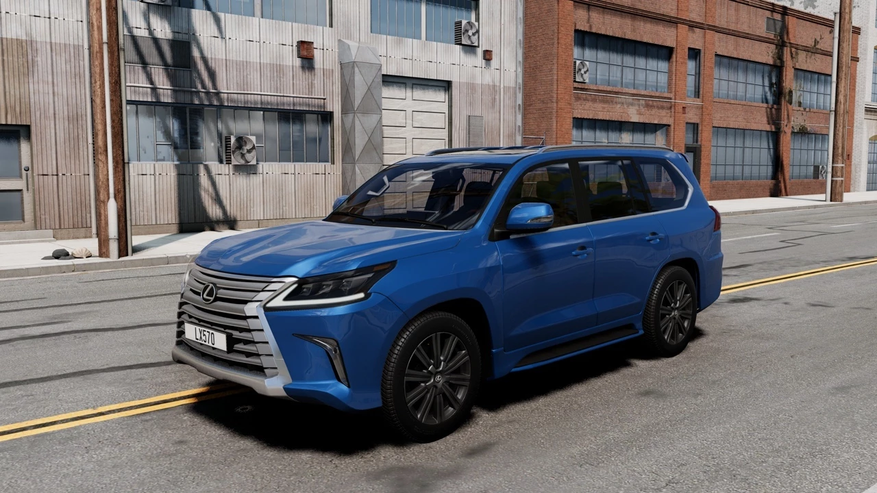 BeamNG Drive – Lexus LX570 Modu