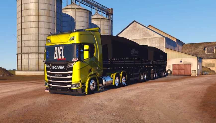 ETS 2 – Scania R Super V8 Modu – 1.52