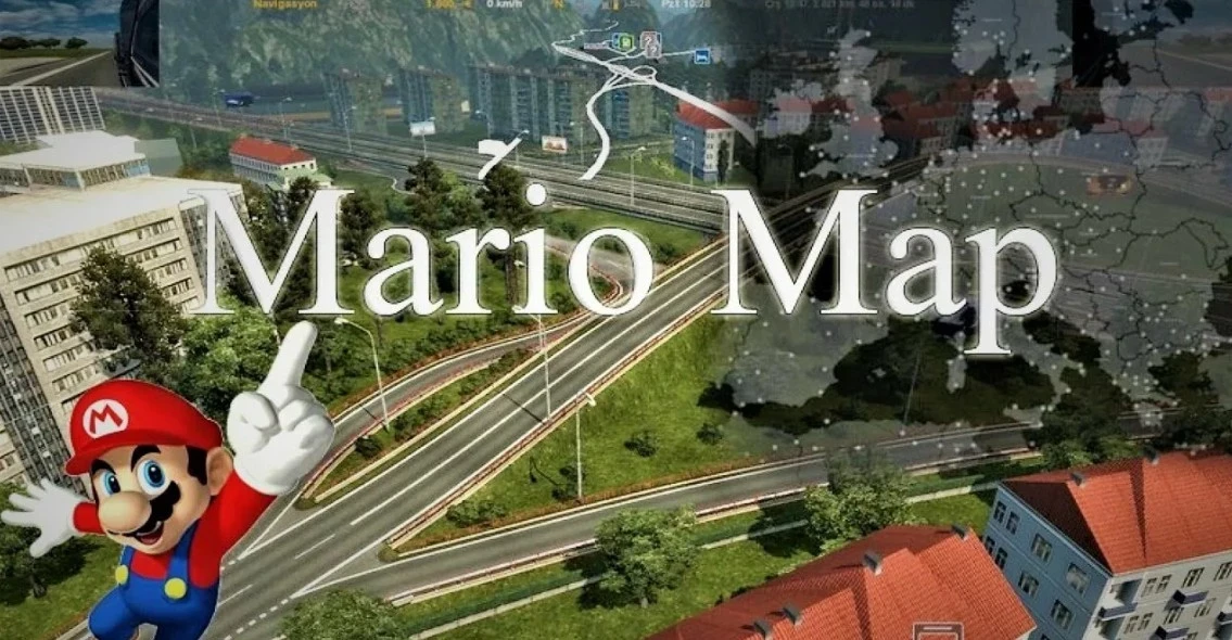 ETS 2 – Mario Map Modu – 1.52