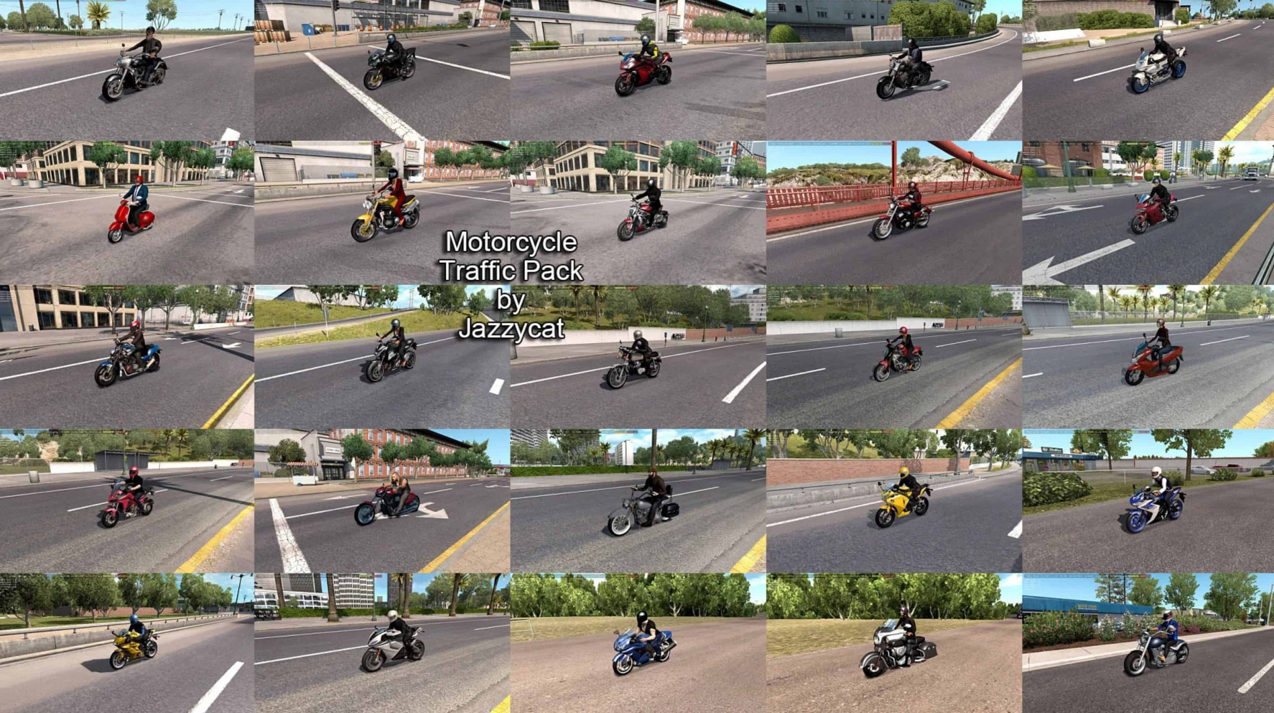 ATS – Motosiklet Trafik Paketi Modu – 1.52