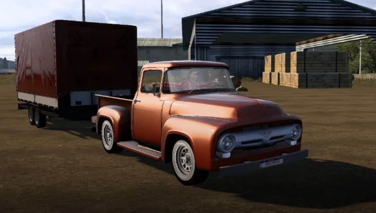 ETS 2 – Caminhonete Ford F-100 1956 Modu – 1.53