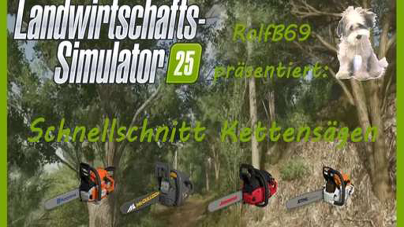 FS 25 – Zincirli Testere Hızlı Kesim V1.0 Modu