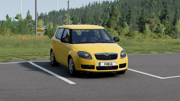 BeamNG Drive – Skoda Fabia II 2006-2009 Modu