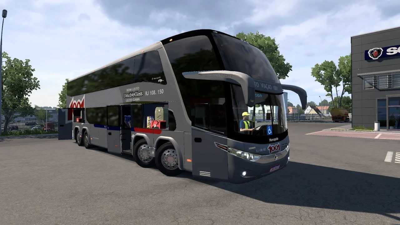ETS 2 – Marcopolo G7 1800 DD 8×2 Scania V1.0 Modu – 1.53