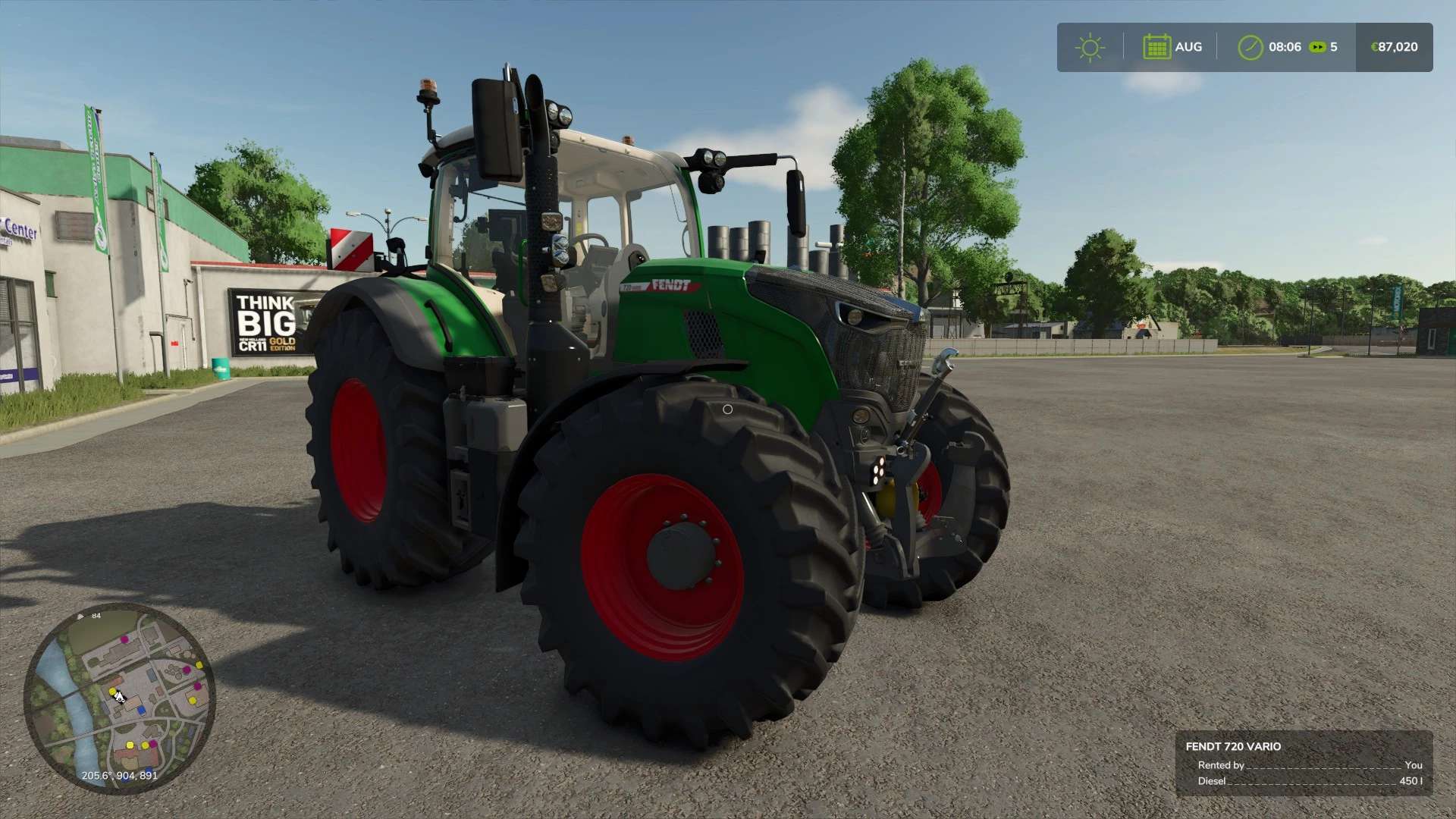 FS 25 – Fendt 728 Gen 7 Color Selection V1.0 Modu