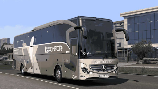 ETS 2 – Mercedes Benz Travego 16 SHD Euro 6 Konfor Turizm New Skin V1.0 Modu – 1.52