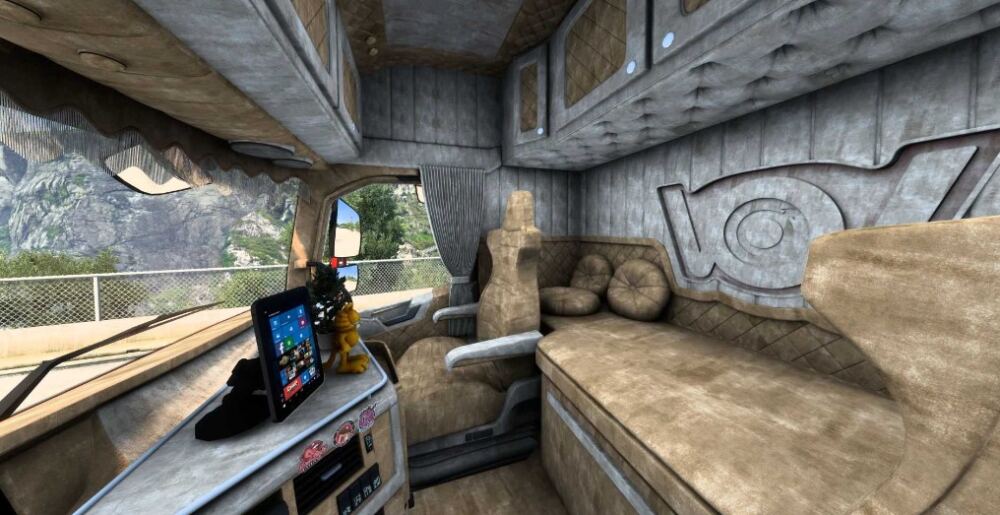 ETS 2 – Volvo FH 2016 Hallond İç Mekan Modu – 1.52