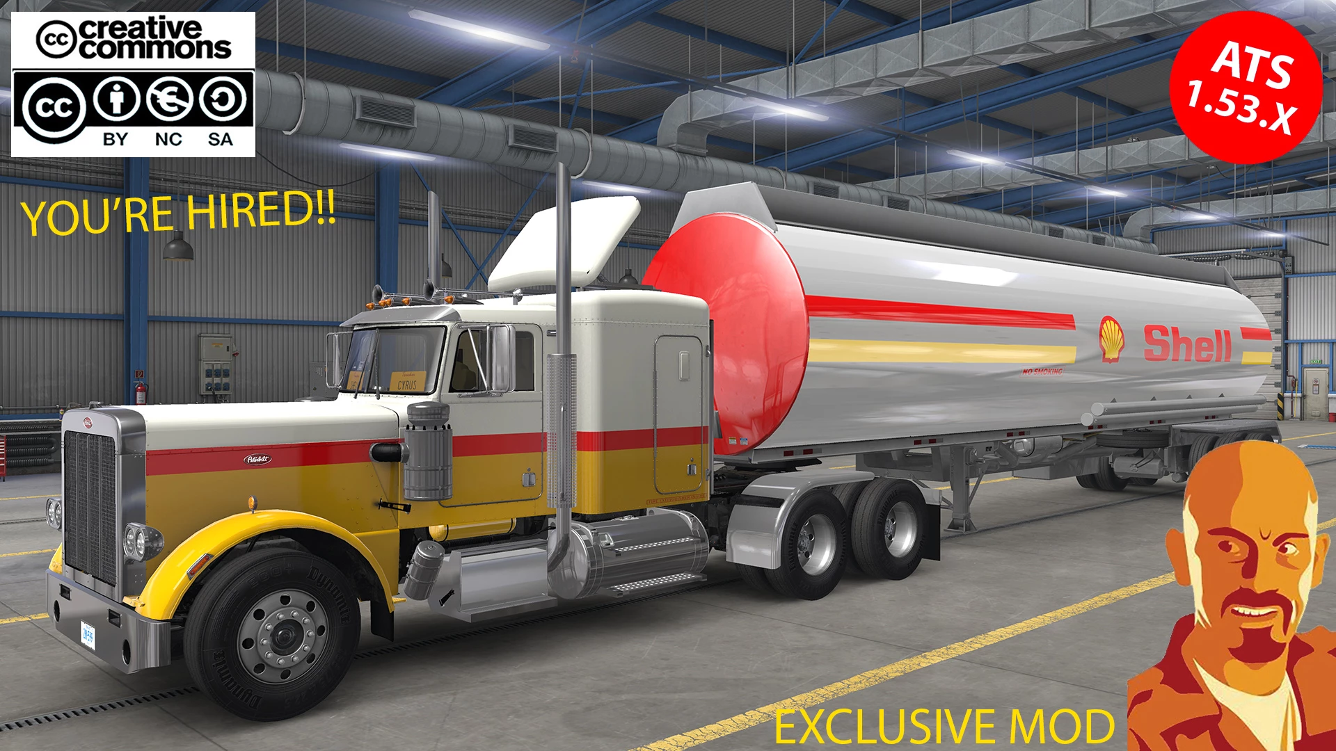 ATS – Peterbilt 359 Shell & Custom Cistern Dorse V1.0 Modu – 1.53