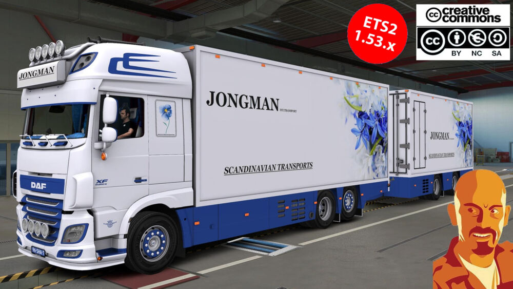ETS 2 – DAF XF116 510 Flower Shuttle V2.1 Modu – 1.53