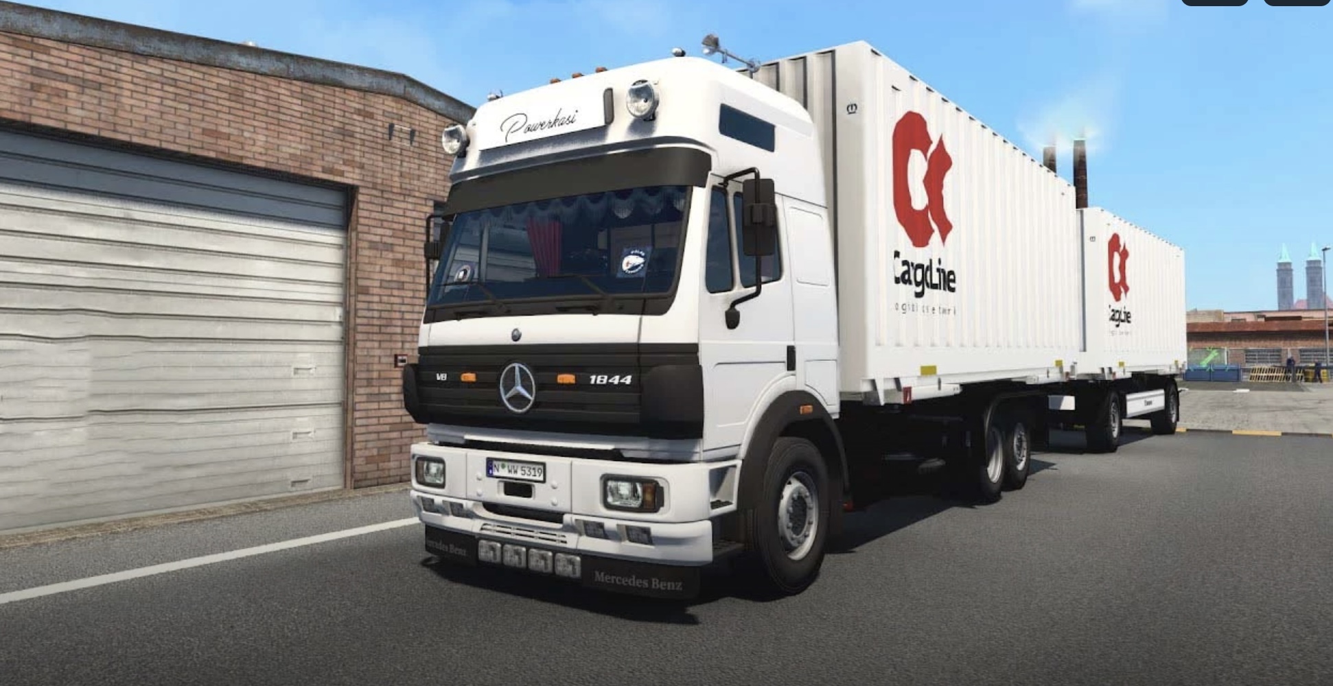 ETS 2 – Mercedes Benz SK V2.0.2 Modu – 1.53