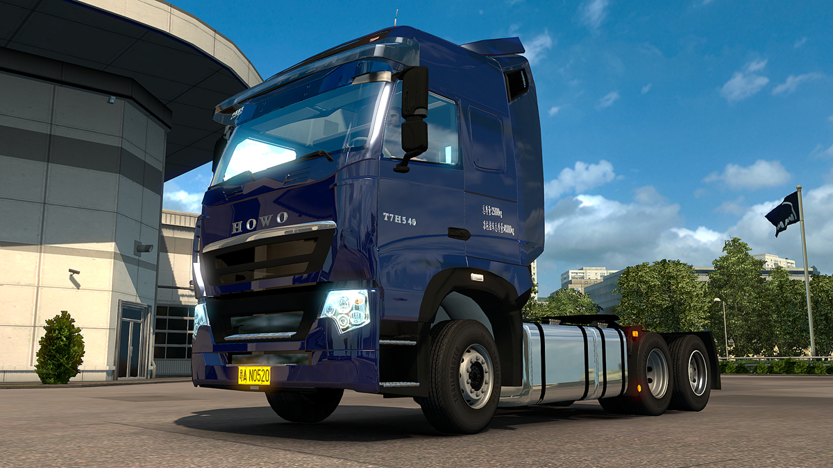 ETS 2 – Sinotruk Howo MAX V1.0 Modu – 1.53