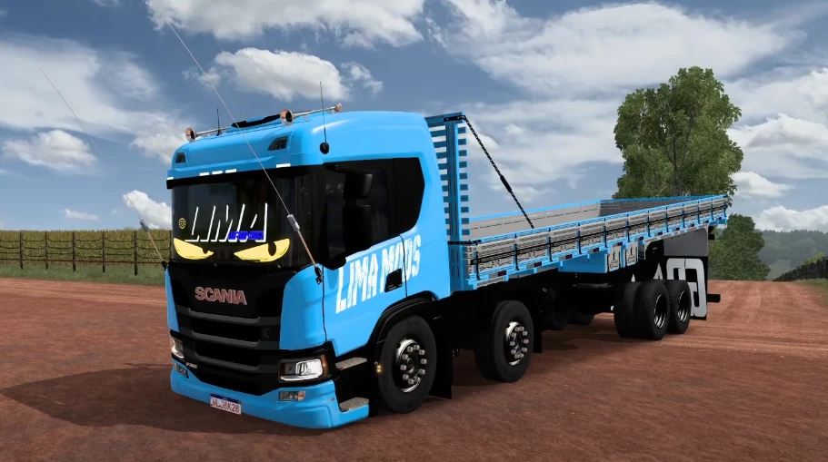 ETS 2 – Scania NTG Com Barra Limpa Realista Modu – 1.53