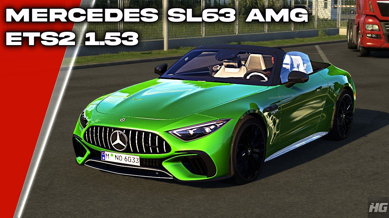 ETS 2 – Mercedes SL63 AMG 2023 V1.0 Modu – 1.53
