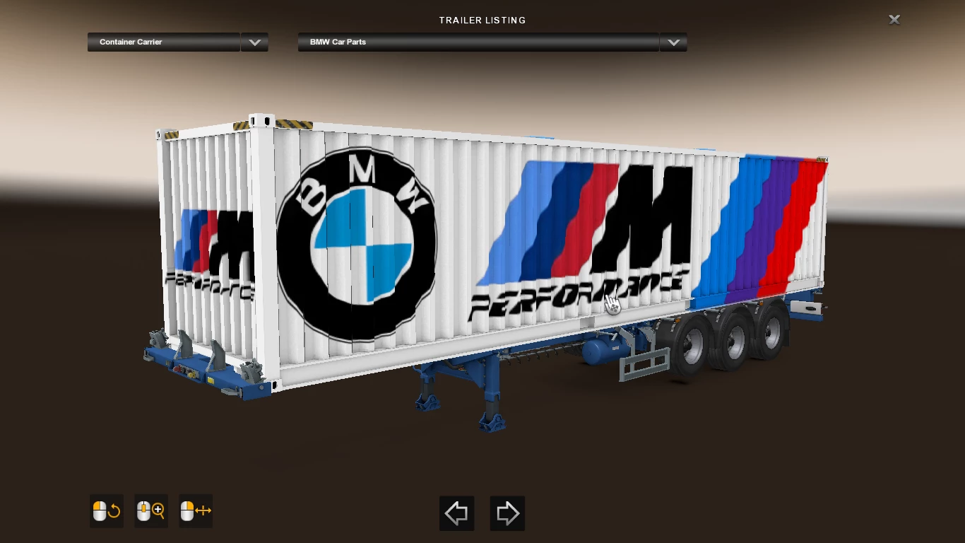 ETS 2 – BMW Cargo Dorse V1.0 Modu – 1.53