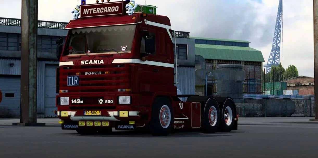 ETS 2 – Scania 143M 500 V8 Intercargo V1.7 Modu – 1.53
