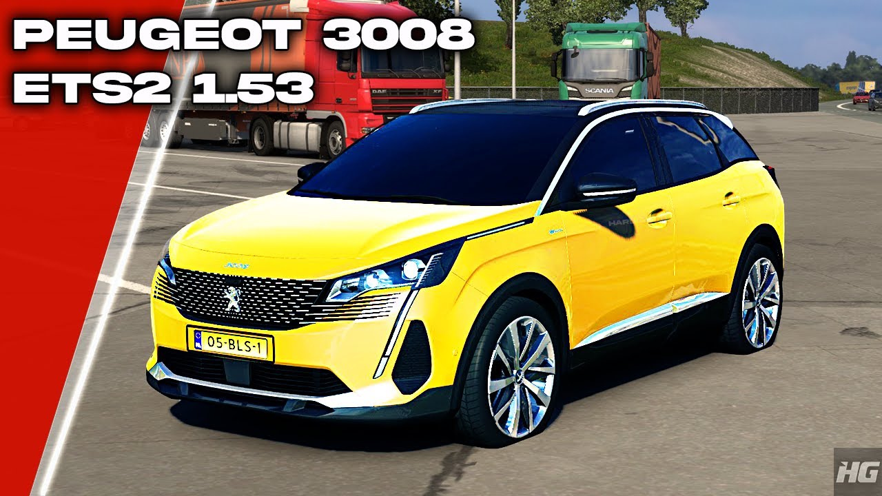 ETS 2 – Peugeot 3008 2021 V1.1 Modu – 1.53