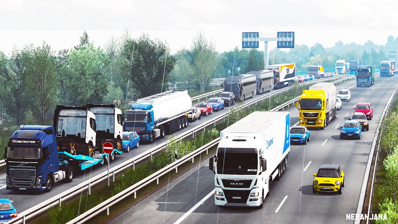 ETS 2 – Gerçekçi Trafik Yoğunluğu Modu – 1.53