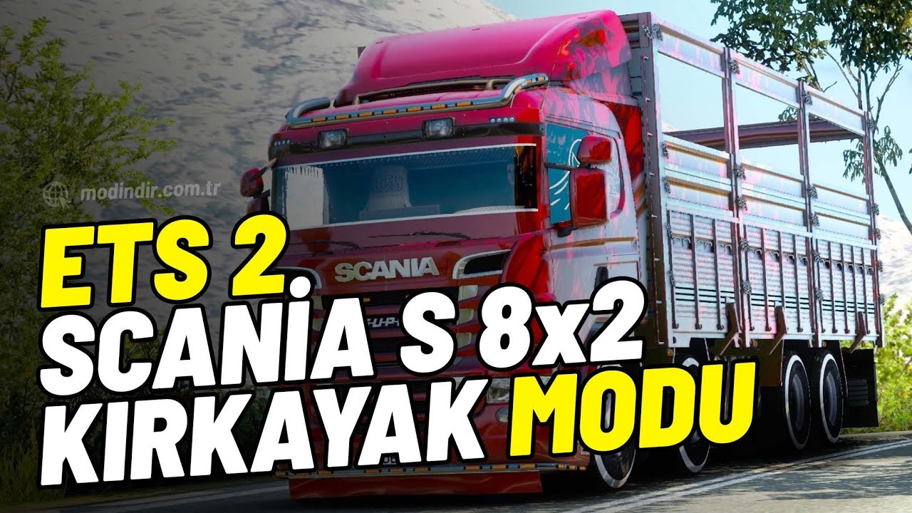 ETS 2 – Scania S 8×2 Modu – 1.53