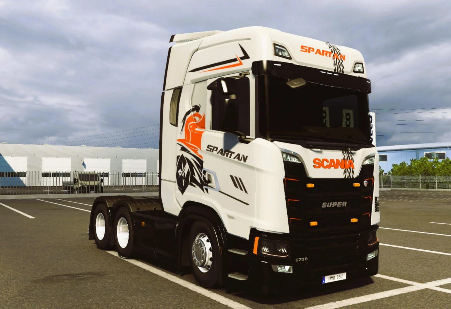 ETS 2 – Spartans 4k Skin V1.0 Modu – 1.53