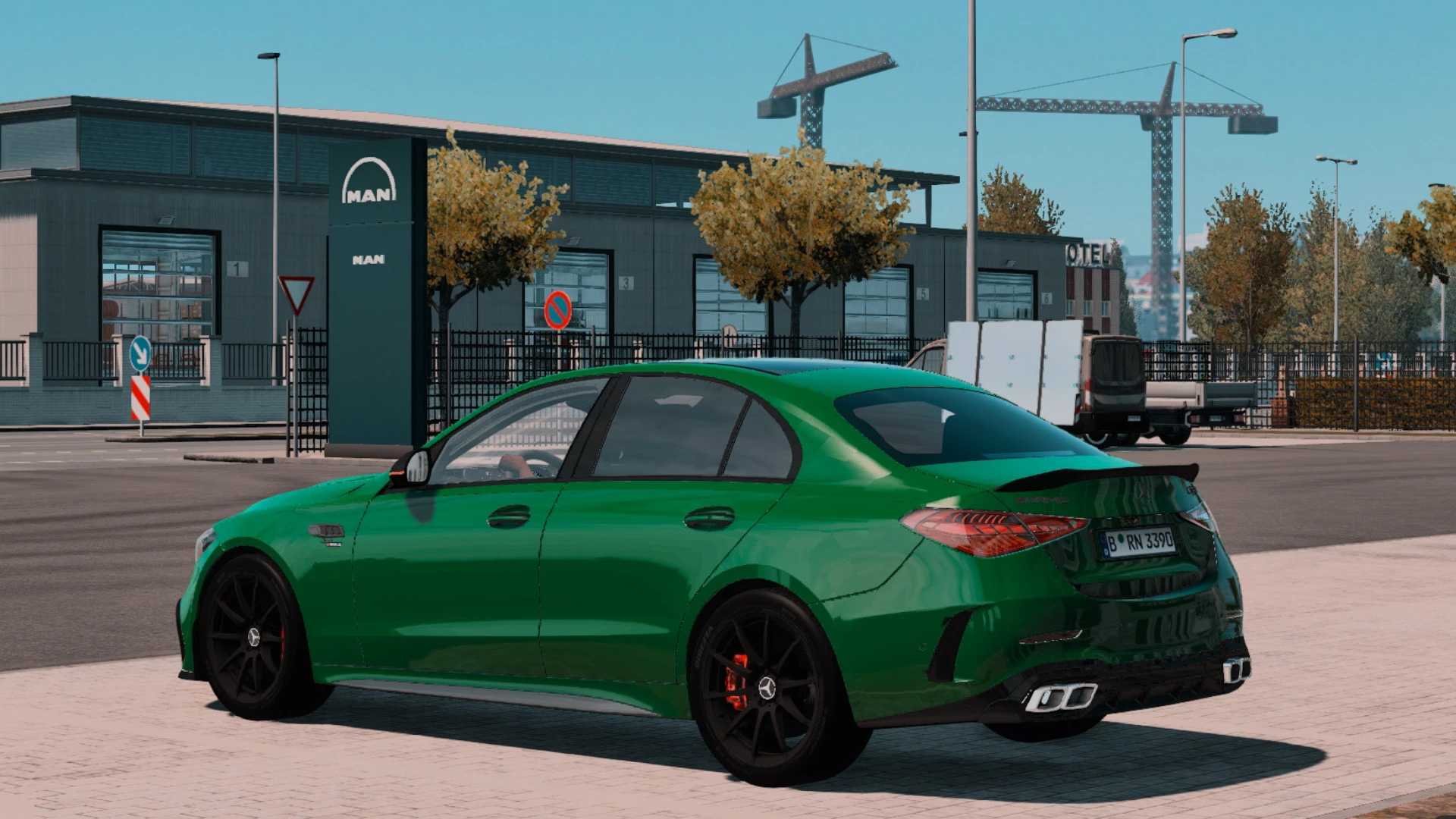ETS 2 – Mercedes Amg C63 S E Performance 2024 V1.3 Modu – 1.53