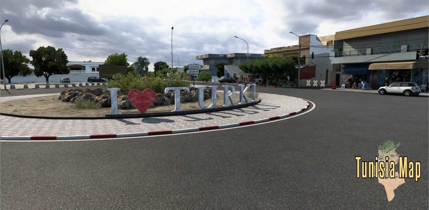 ETS 2 – Tunisia Map V1.2 Modu – 1.53