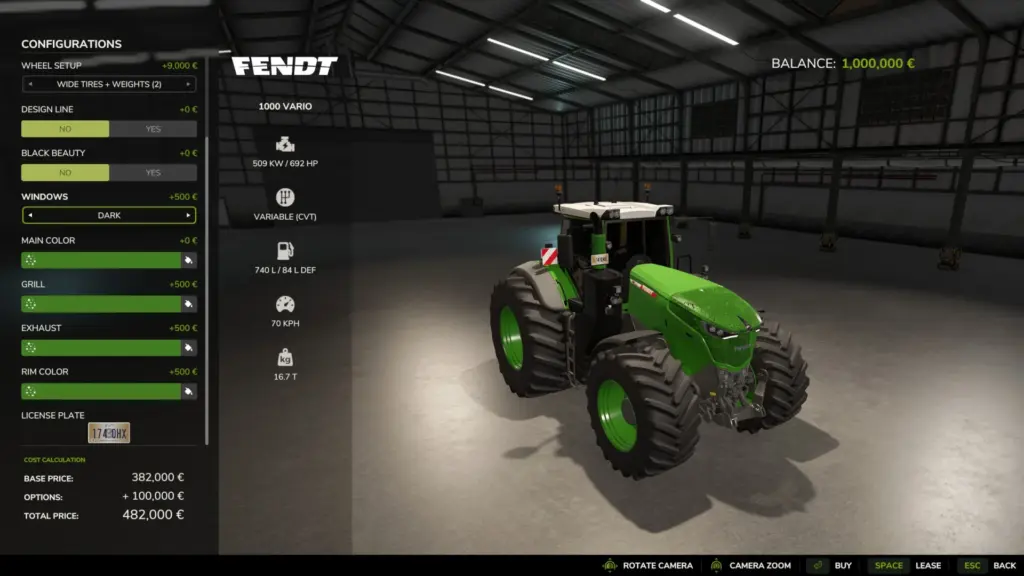 FS 25 – Fendt Vario 1000 Chip V1.0 Modu