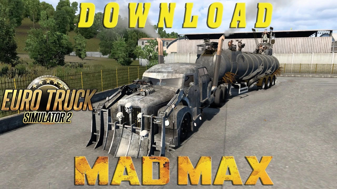 ETS 2 – Mapa MadMax V1.0 Modu – 1.53