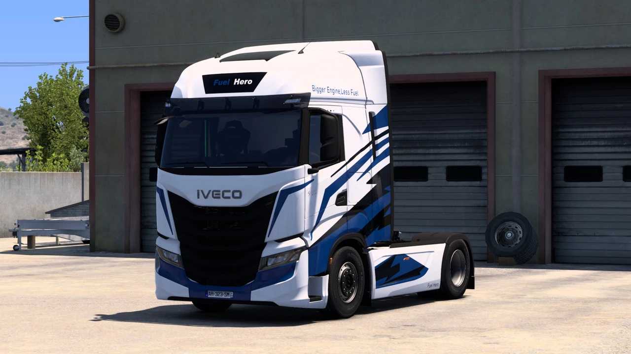 ETS 2 – Iveco S Way Fuel Hero Skin V1.0 Modu – 1.53