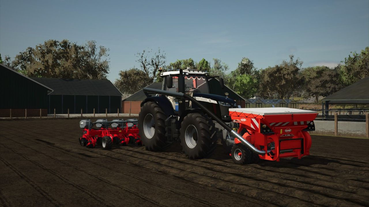 FS 25 – Massey Ferguson 7720S Black Edit V1.0 Modu