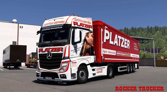 ETS 2 – Platzer Spedition & Transport Skin Pack V1.0 Modu – 1.53