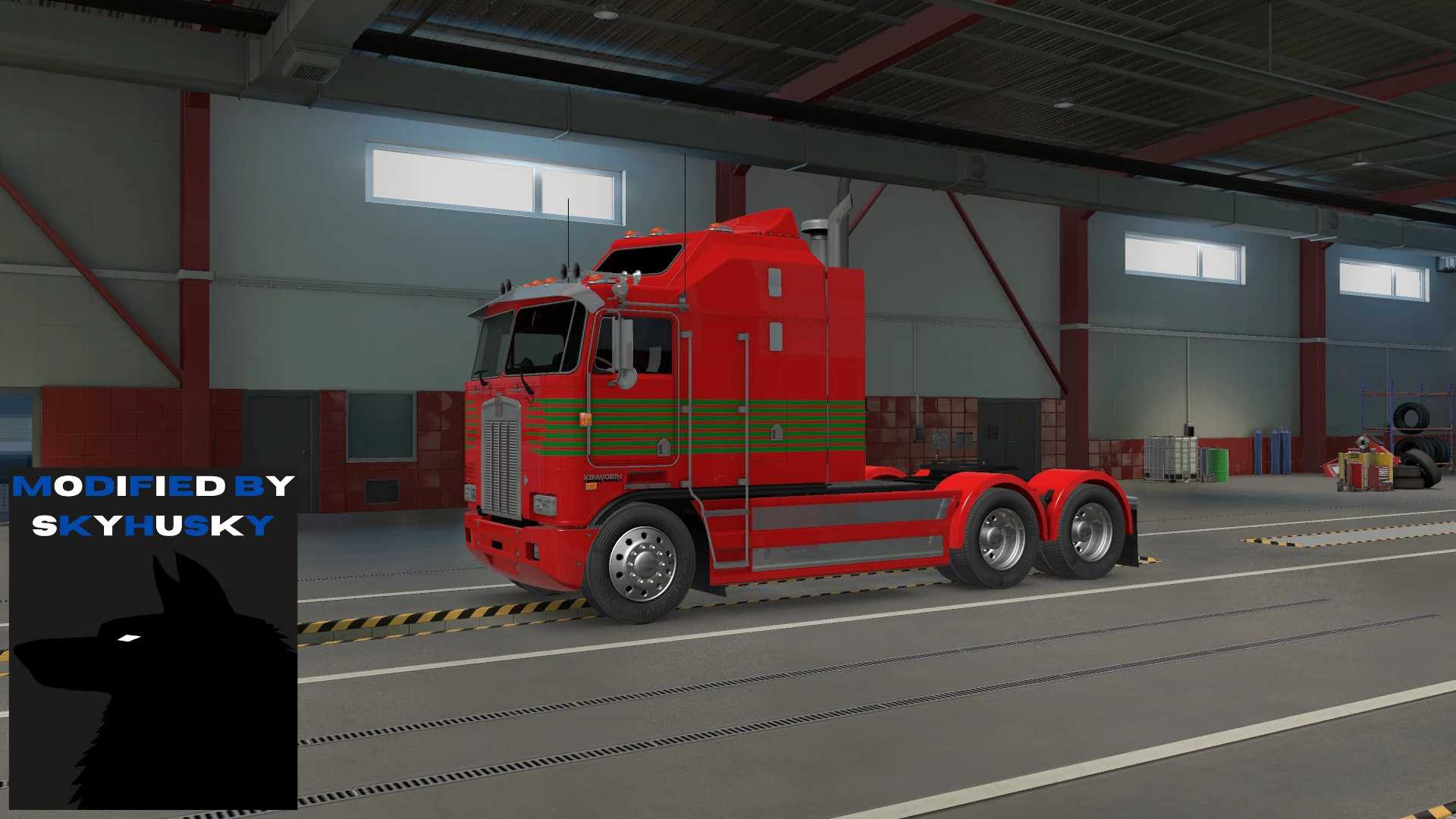 ETS 2 – Kenworth K100E SkyHusky V1.4.5 Modu – 1.53