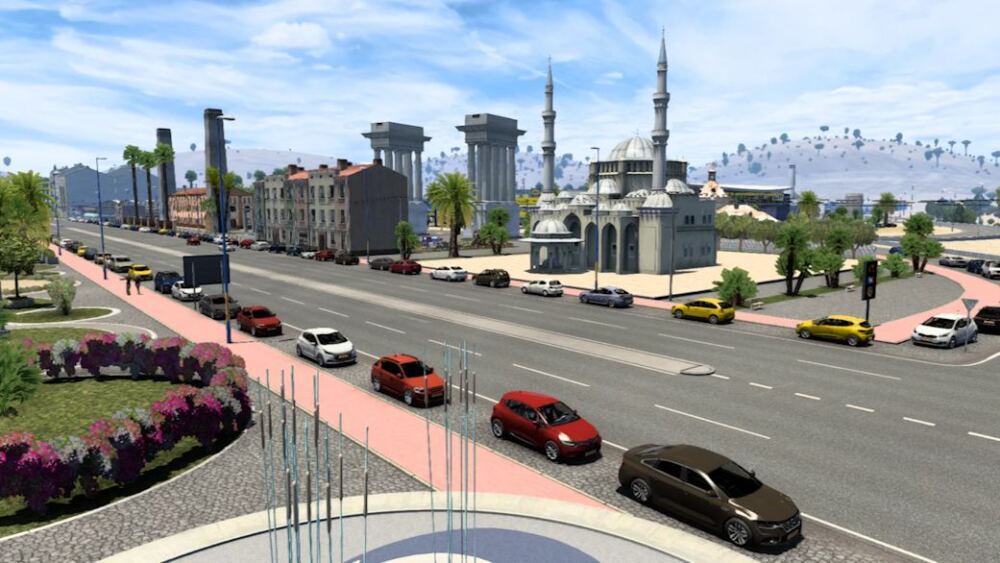 ETS 2 – Map of Eurafrica Greece DLC V3.4 Modu – 1.53
